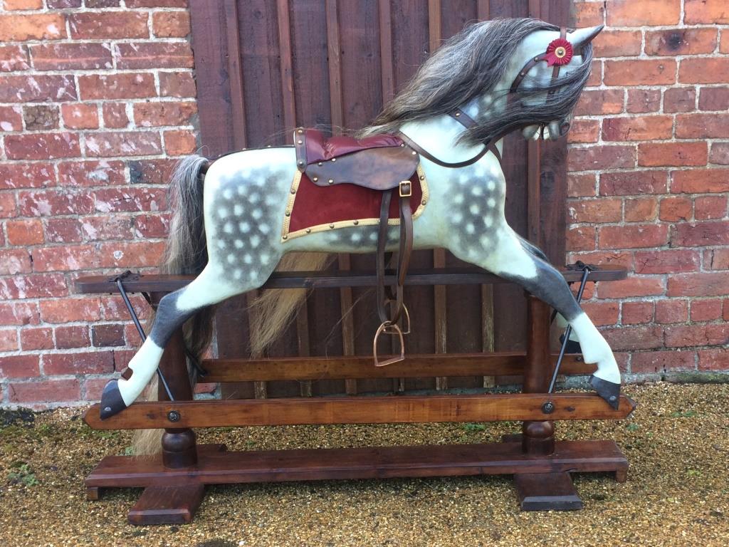 Extra carved Ayres rocking horse