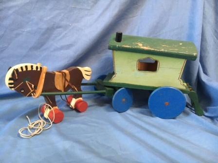 Triang toy wagon