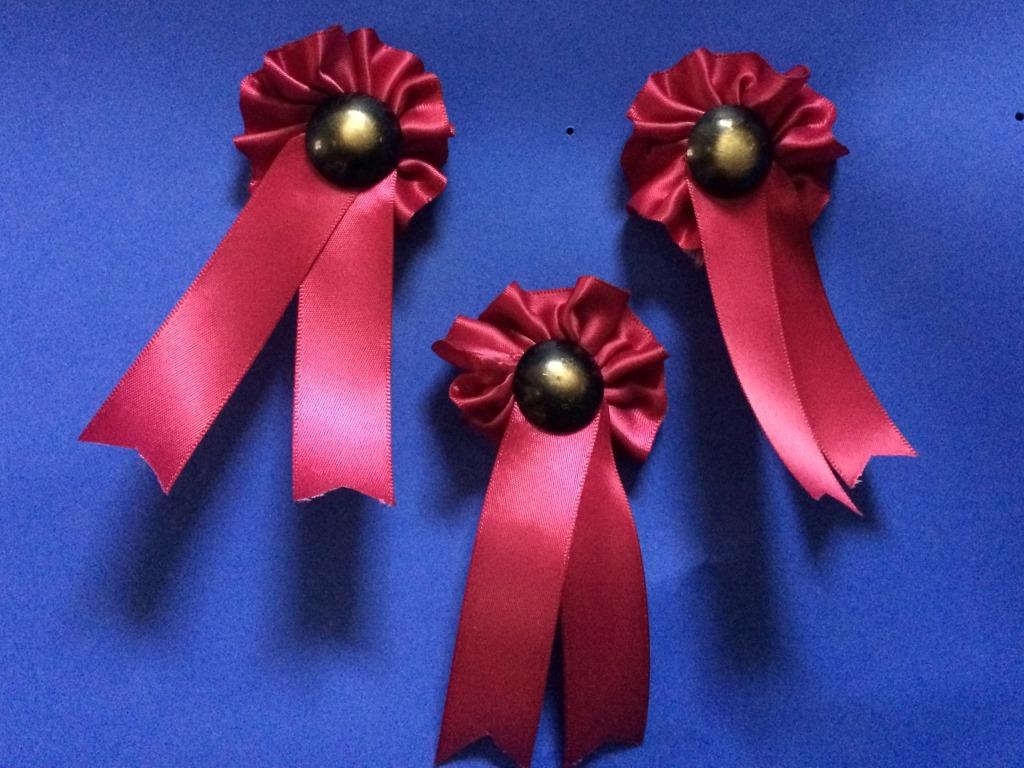  rocking horse green rosettes