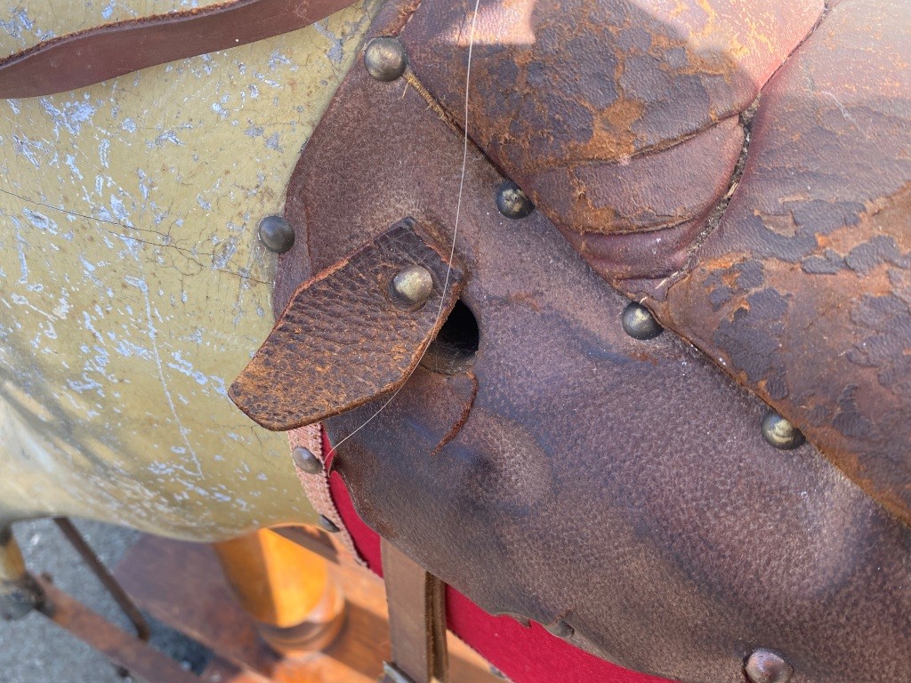 pull along toy horse
