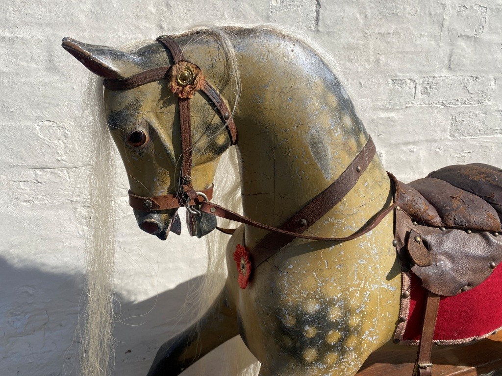 pull along toy horse