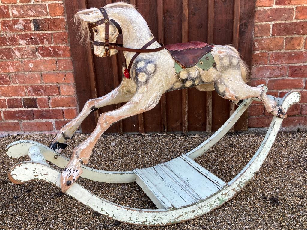 leeway rocking horse for restoration