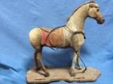 pull along toy horse